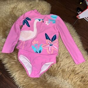 Carters flamingo swimsuit